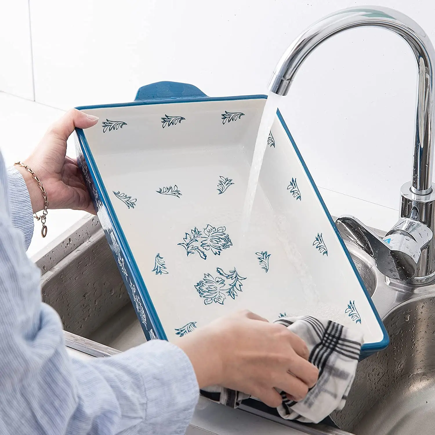 Baking Dish Ceramic Lasagna Pan Casserole Dish 3 Pieces Bakeware Sets Baking Dishes Baking Set details