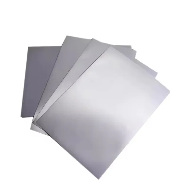 Self adhesive fabric sticker white Satin label paper in roll /sheet