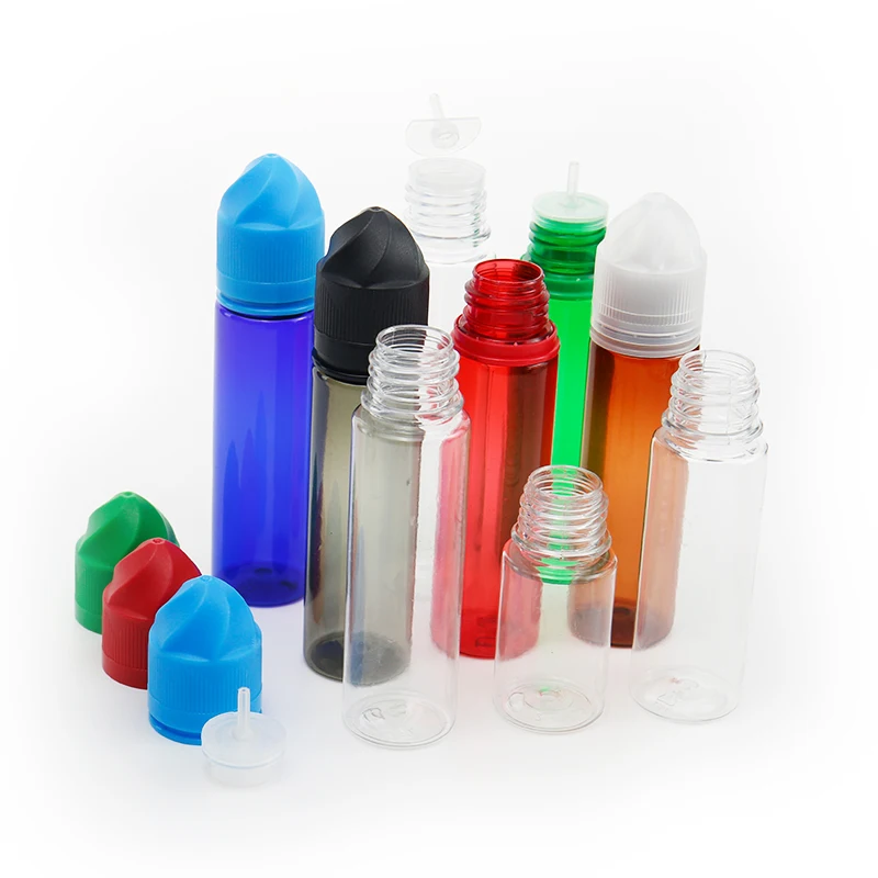 product 30ml 40ml 50ml 60ml 70ml 75ml empty pet  bottles plastic dropper liquid bottle with safety cap-35