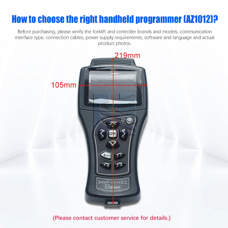 ZAPI AZ1012 Smart Console Handheld Programmer | Diagnostic Tool