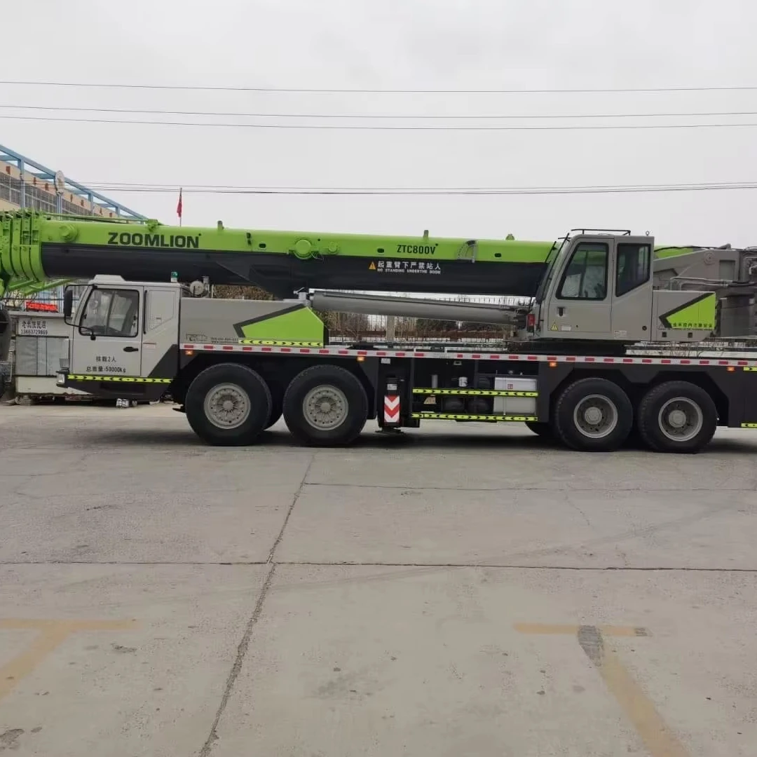 Zoomlion 80ton Truck Crane ZTC800H5 for Sale - High Load Moment