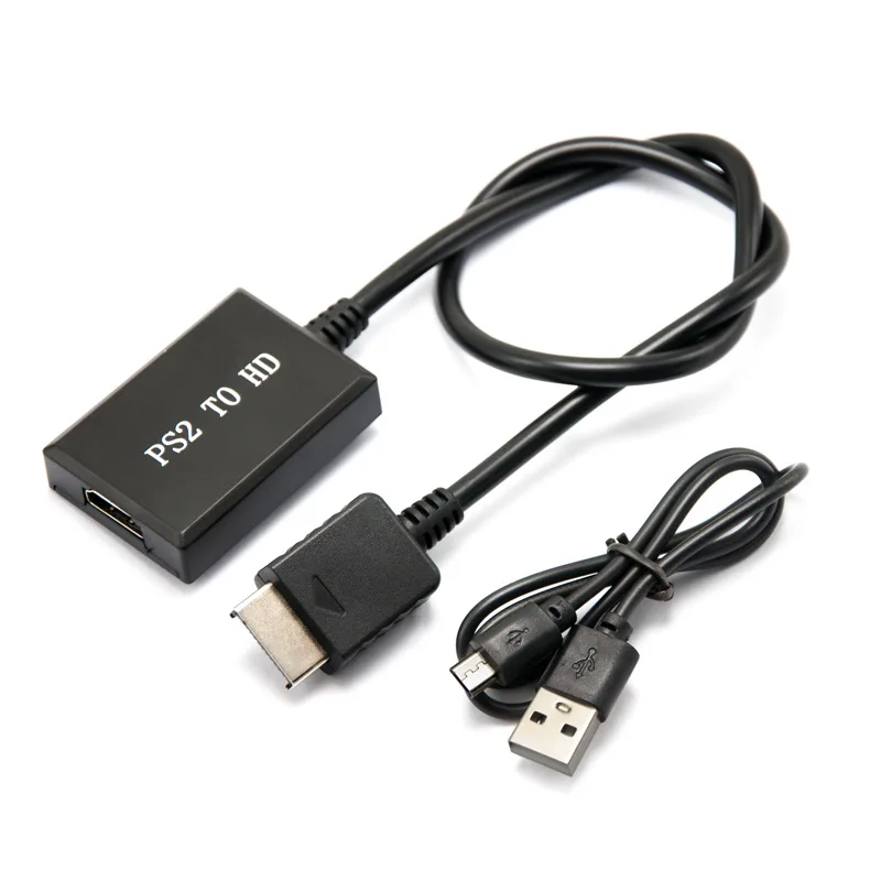 USB PS2 to HD Converter Gamepad Adapter Compatible With PC & Gaming PS2 Type Controller