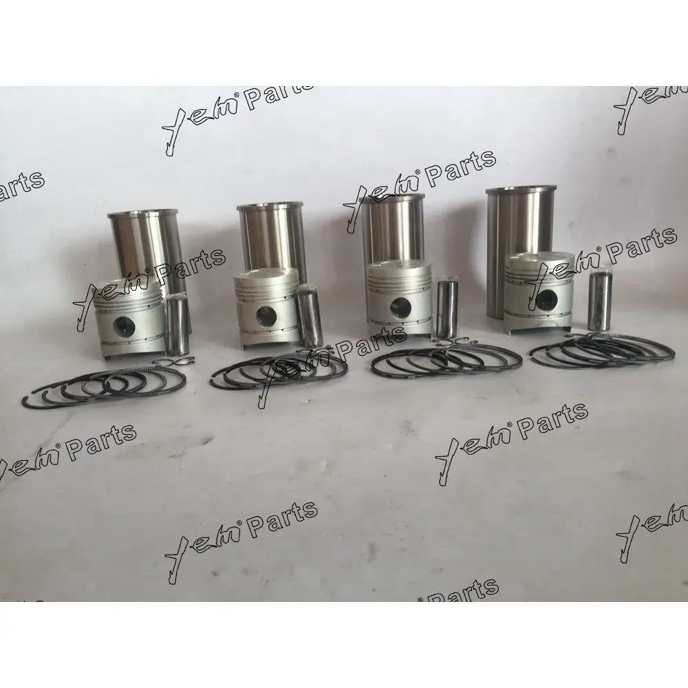 SD33 Engine Liner Kit With Cylinder Piston Ring Liner for Nissan Diesel Engine 4