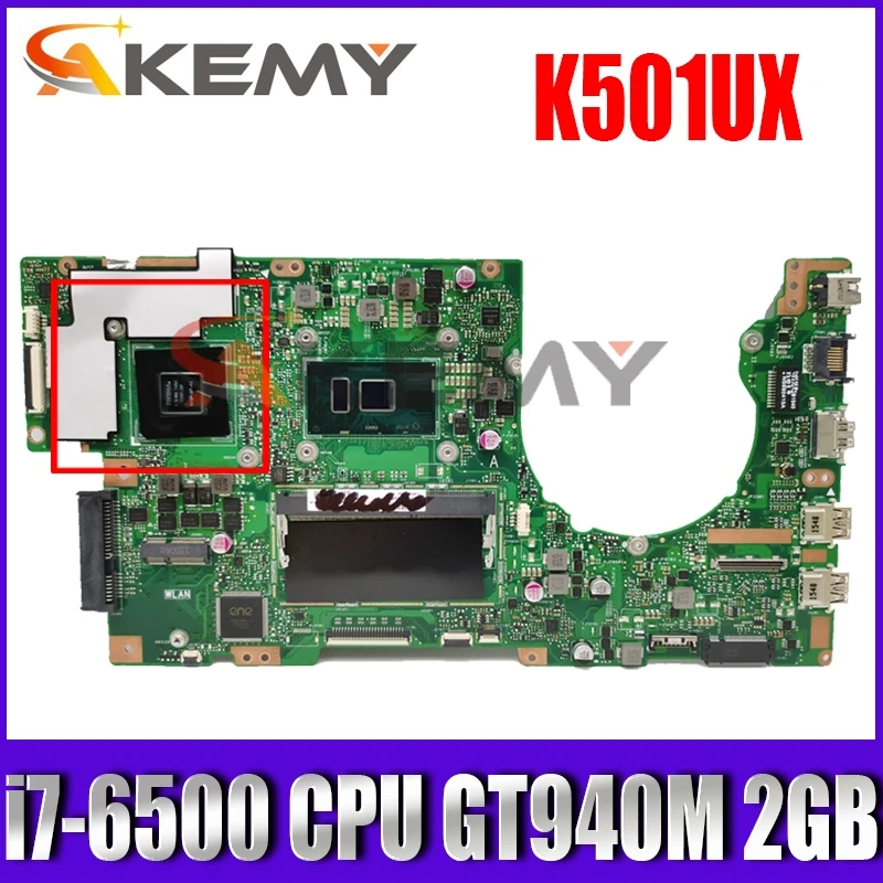 Main Board K501UQ for ASUS Refurbished Laptop Motherboard