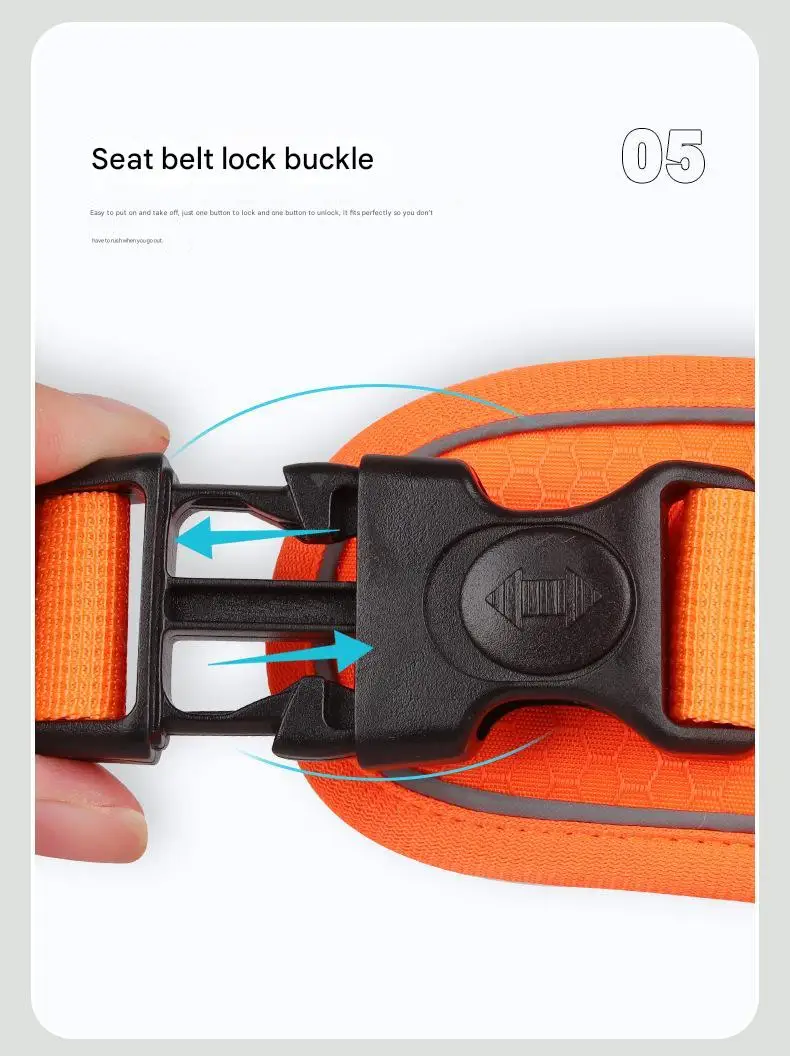 Dog Traction Rope Vest Pet Chest Strap Anti-breakaway Large Dog Chest Strap Reflective Dog Walking Rope