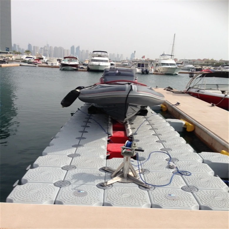 Modular Floating Jetski Dock System