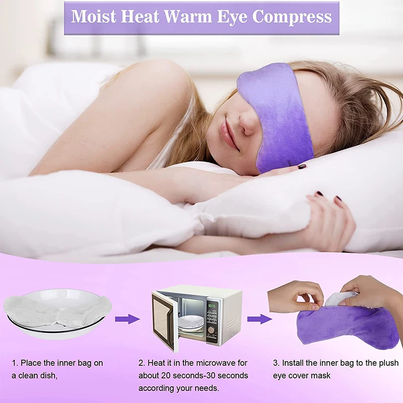 Custom Cooling Eye Mask Solid Gel Heat Eye Mask For Puffiness Reusable