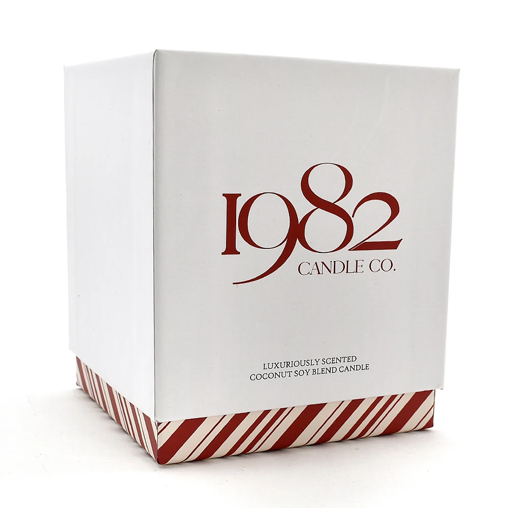 Free Design Custom Printing Logo Perfume Candle Gift Cardboard Package Box with Lid manufacture