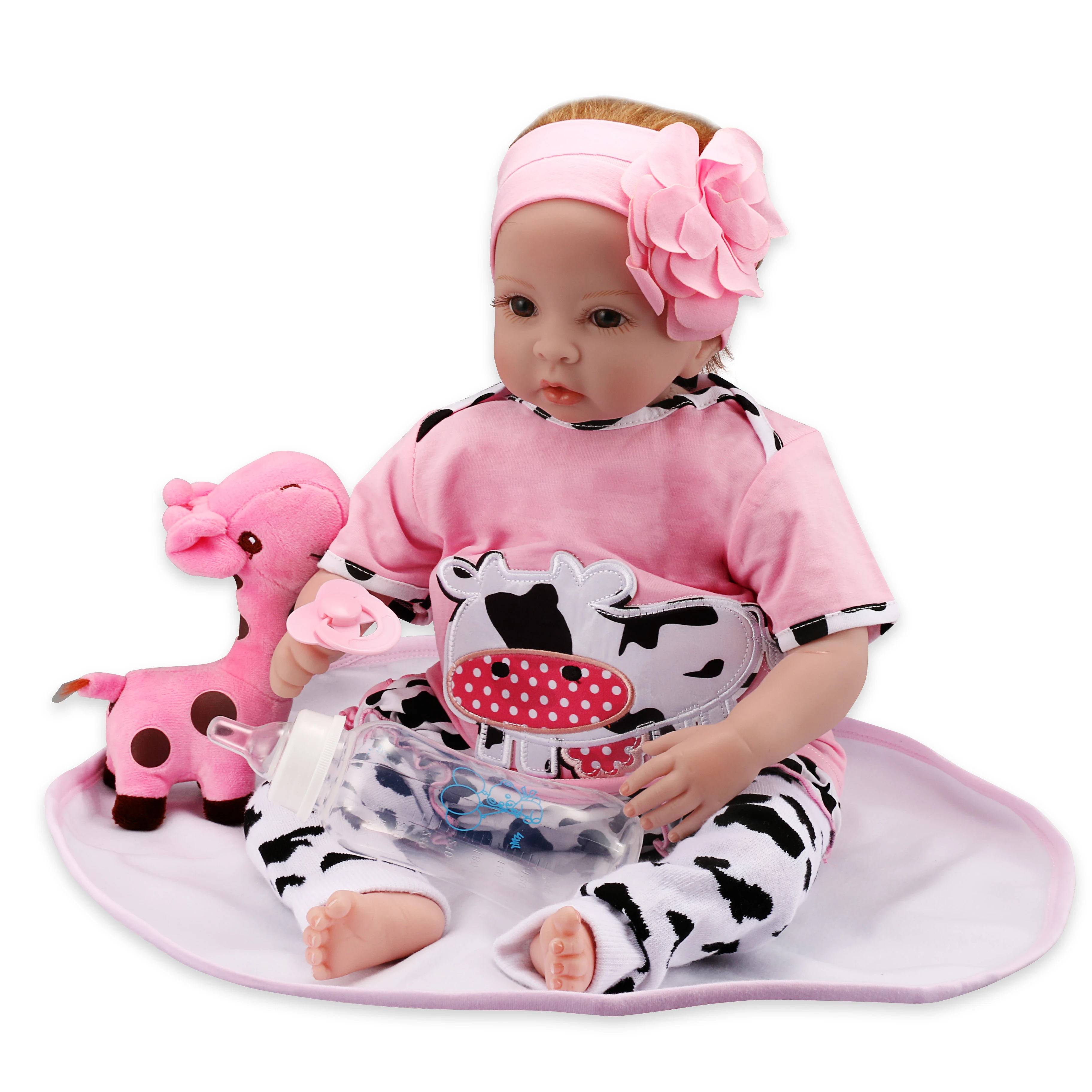 new popularity 22inch fashion soft vinyl reborn babe baby dolls