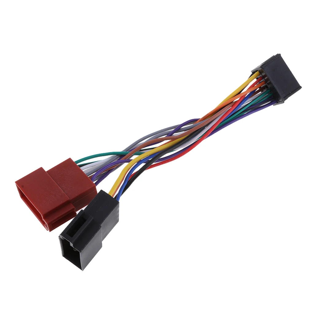 New 16 Pin AUTO STEREO WIRE HARNESS PLUG for PIONEER AVH-P5200BT Player 