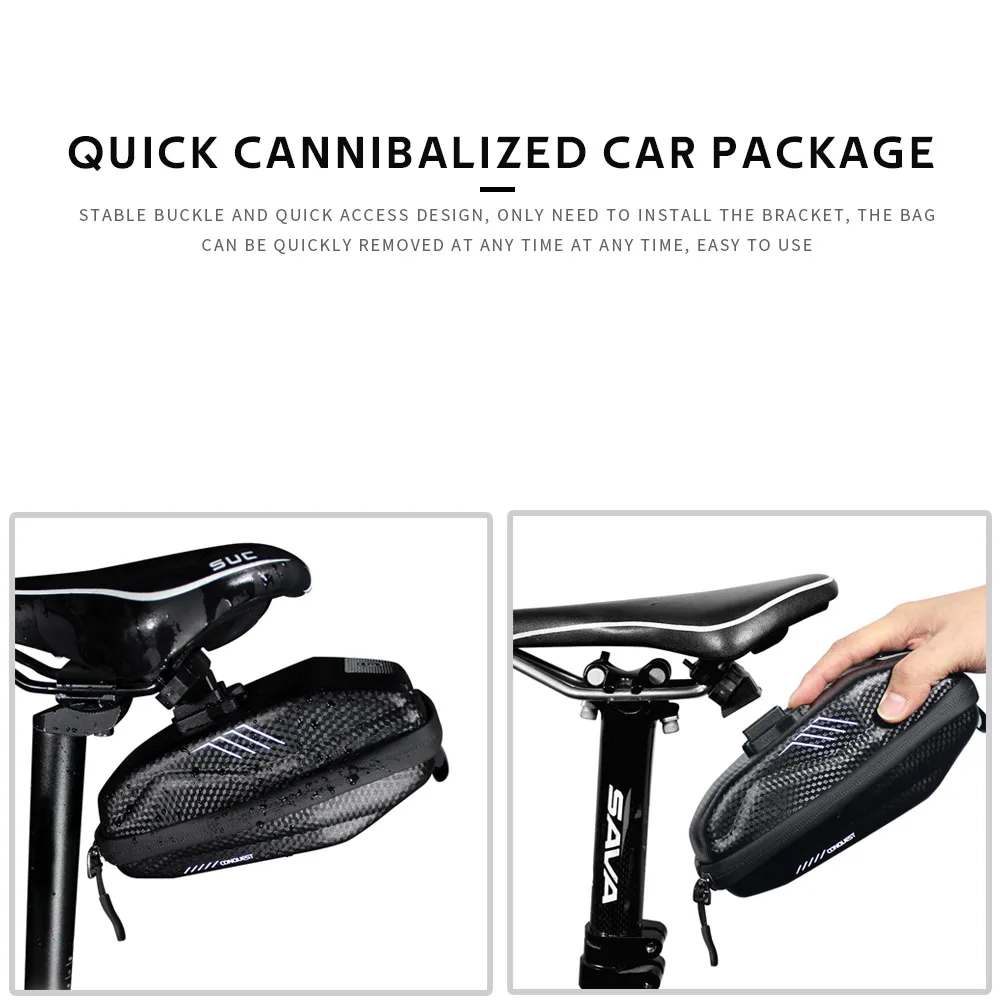 Bicycle Saddle Bag - Durable, Waterproof Storage Solution