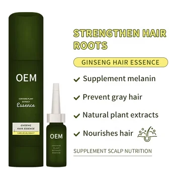 GUANGDONG ORGANIC SCALP AND HAIR CARE PRODUCTS REPLENISH HAIR FOLLICLE NUTRITION HAIR SERUM WITH GINSENG FOR MAN WOMEN