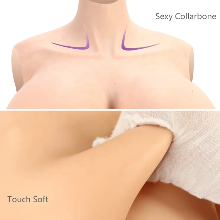 Z Cup Silicone Breast Forms Artifical Silicon Boobs for Crossdresser False Breast Men to Women for DragQueen Transgender Shemale