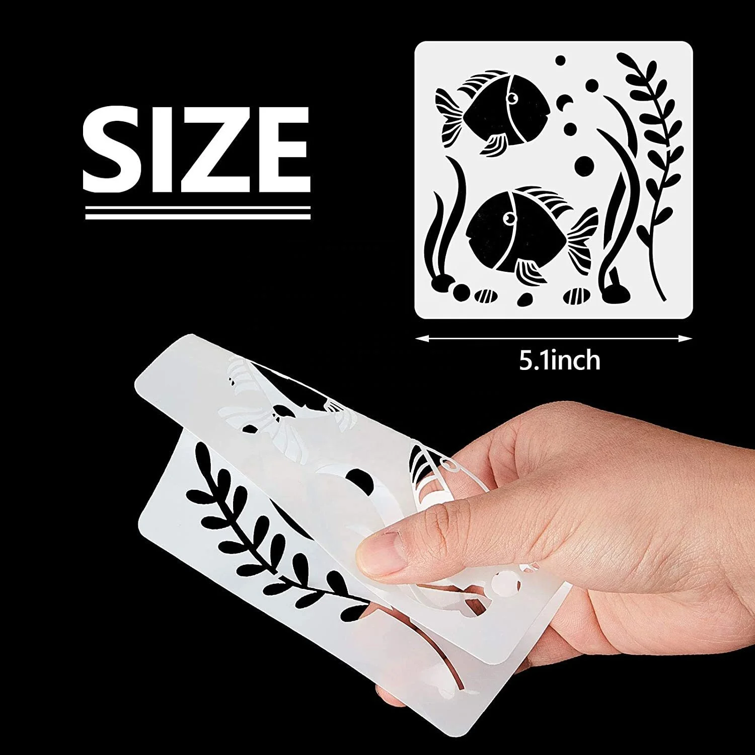 30 комплектов/партия море океан существ трафареты картина морских животных Шаблоны DIY Рисунок трафареты