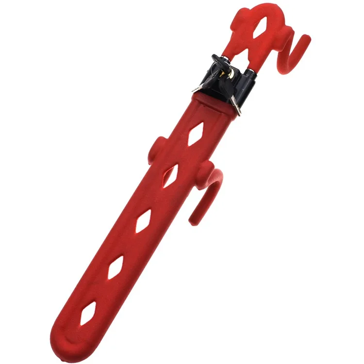 Durable Heavy Duty Carbon Steel Vehicle Steering Wheel Lock Universal