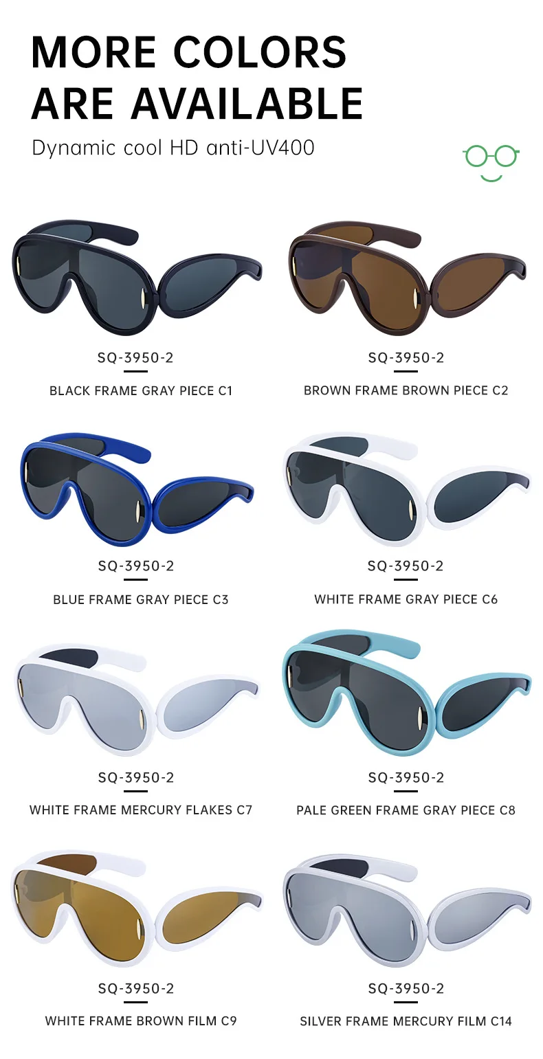 Gwtnn Oem Gafas De Sol One Piece Lens Men Oversized Sunglasses - Buy ...