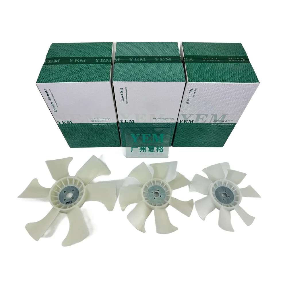 Excellent Quality KE75 L2E L3C L3E Fan Blade for Mitsubishi Engine Repair Kit