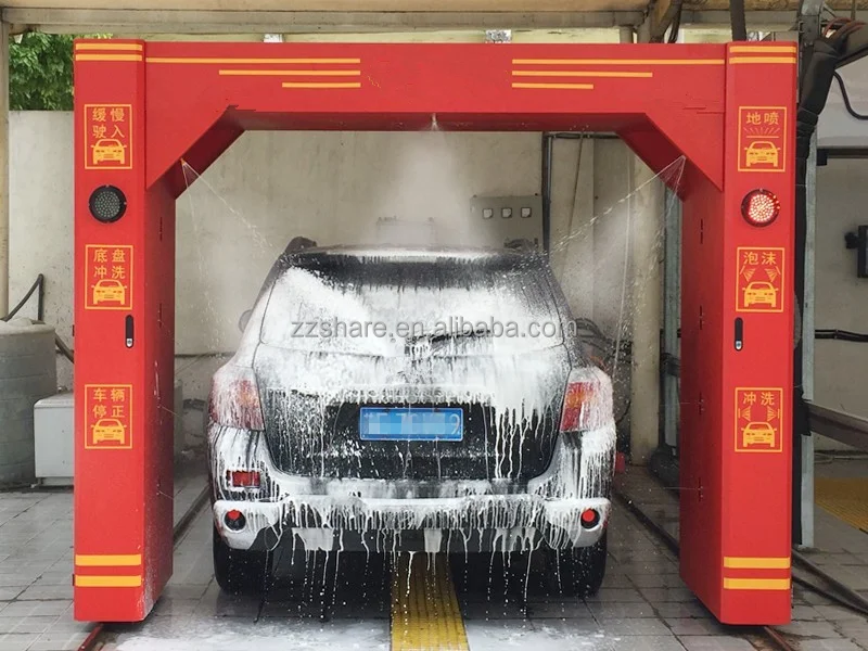 Touchless Car Wash Machine Automatic Pressure Cleaning Gantry Car
