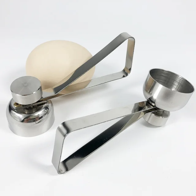 Egg Shell Breaker Egg Cracker Tool Stainless Steel Egg Topper Cutter Tool