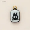 Black Cat Face Charm