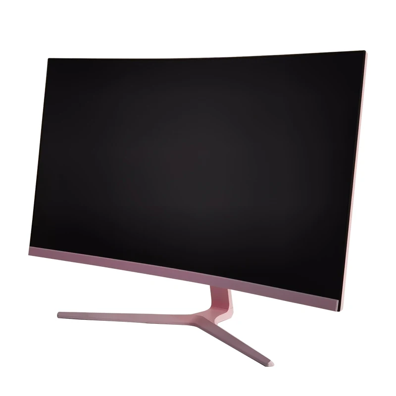 Lovely愛らしいピンク2K 144 60hz 165 60hz 27インチ湾曲したゲーム