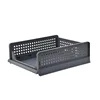Folding basket [Gray, low-profile]