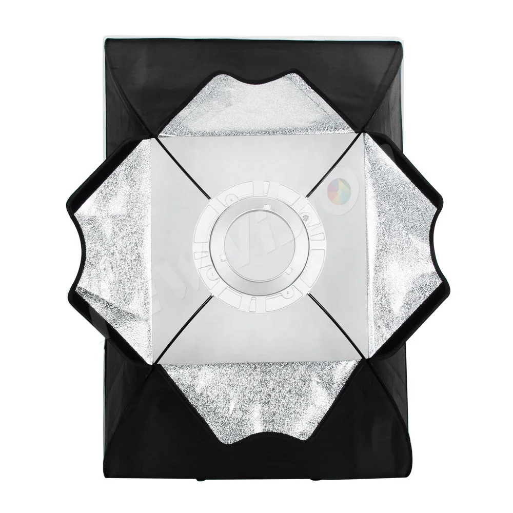 Boîte à Lumière Godox 80x80 Cm – Monture Bowens, Portable, Pour Flash Speedlite