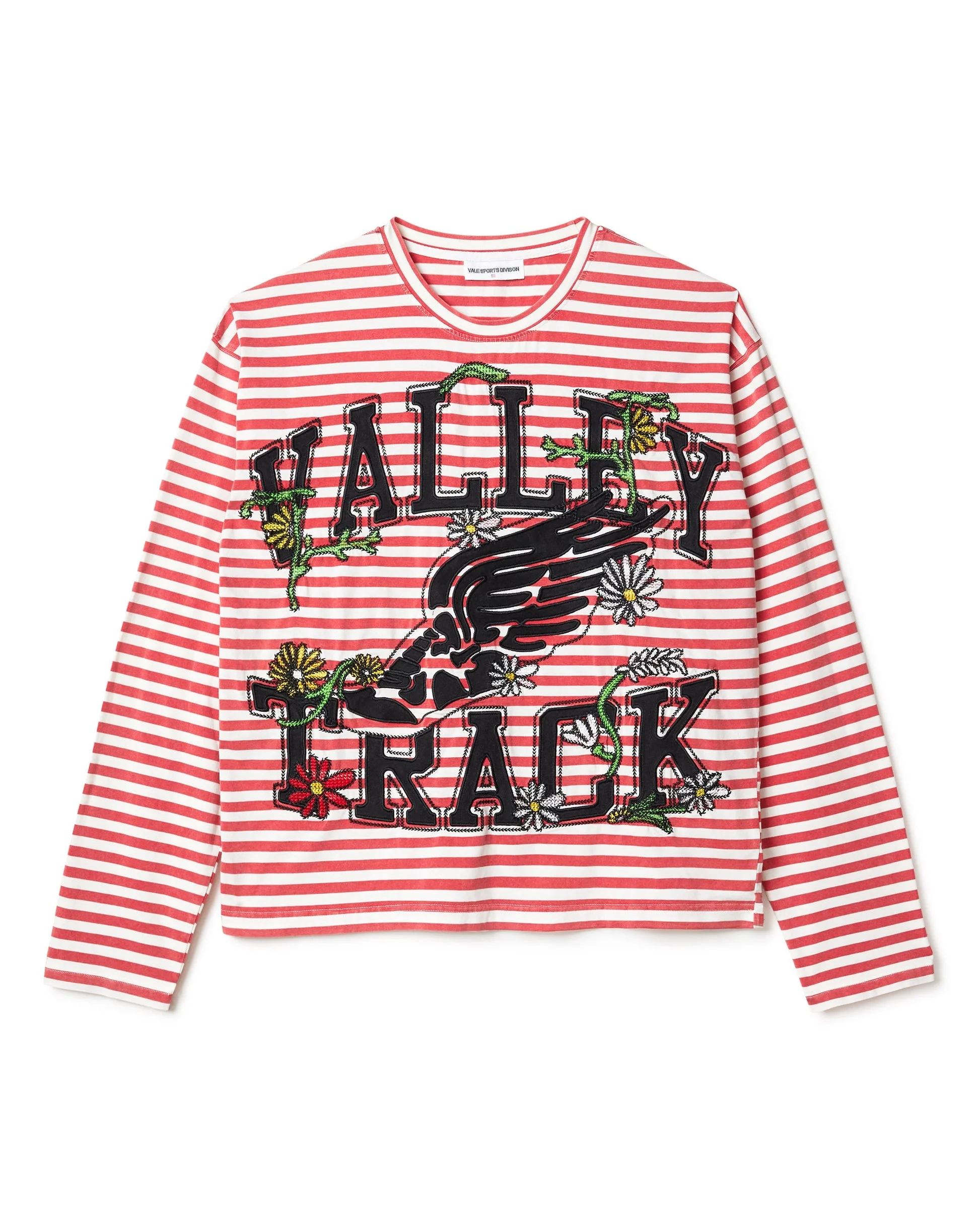 Salati Custom Designer Unisex Tshirts Stripe Heavy 220 GSM Cotton Graphic Print Boxy Fit Full Long Sleeve Tee T Shirts for Men gallery 3