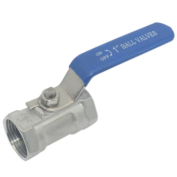 Megairon Online Wholesale Stainless Steel 1/4 to 2 Inch Ball Valve Full Port with Male Hex Nipple for Water Oil and Gas