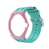 pink+coral green-3 O'Clock
