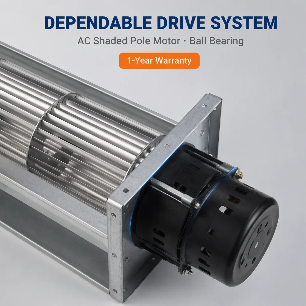 Tangential Fan, LONGWELL, 100mm, 230v - detail 14