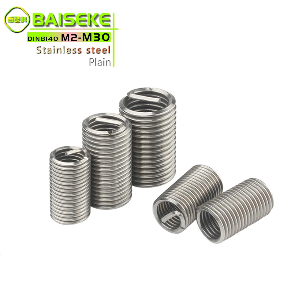 Stainless Steel Threaded Insert M6 M8 M10 M12 Helicoils Thread Insert