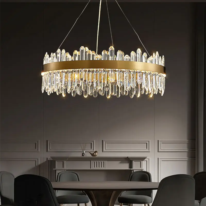 Modern Crystal Chandelier Restaurant Light Luxury Led Chandelier For