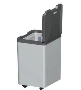 Movable refrigerator with Automatic Opening Lid