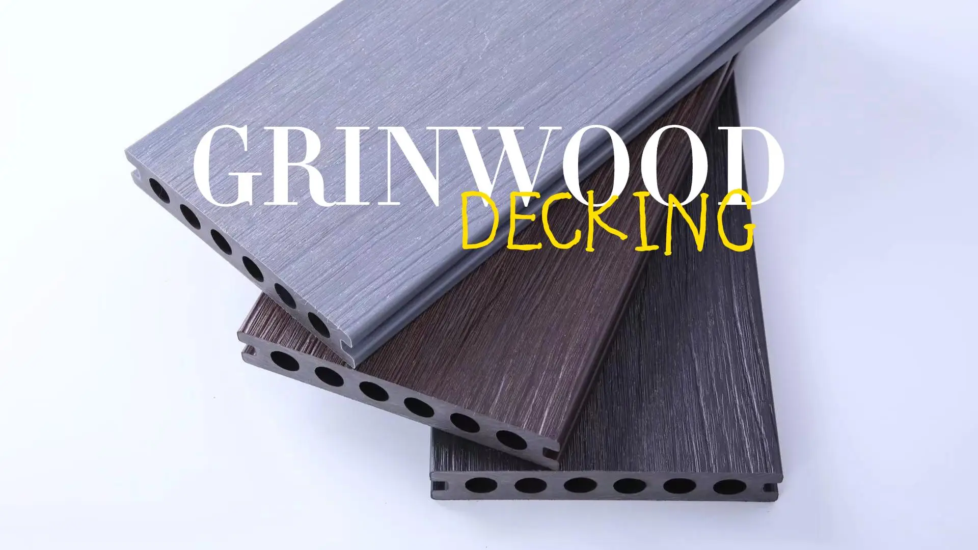 138*23mm Hollow Wpc Composite Decking Wpc Waterproof Weather Resistant