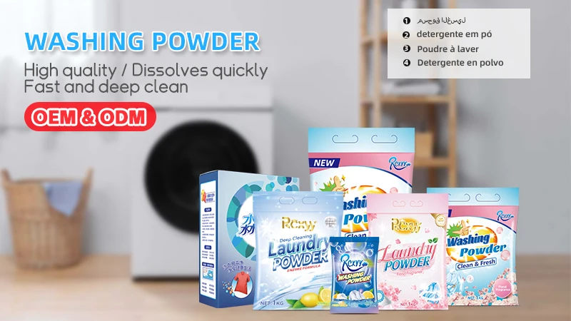 Cloth washing store powder formula