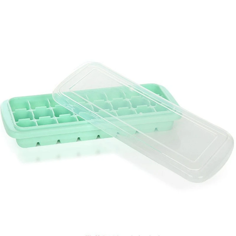 hot sale Food grade silicone 24 lattice with lid Cavities Silicone