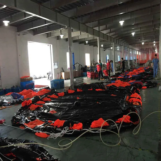 SOLAS LSA Standard Open Reversible Inflatable Life Raft for 50 Person, 65 Persons