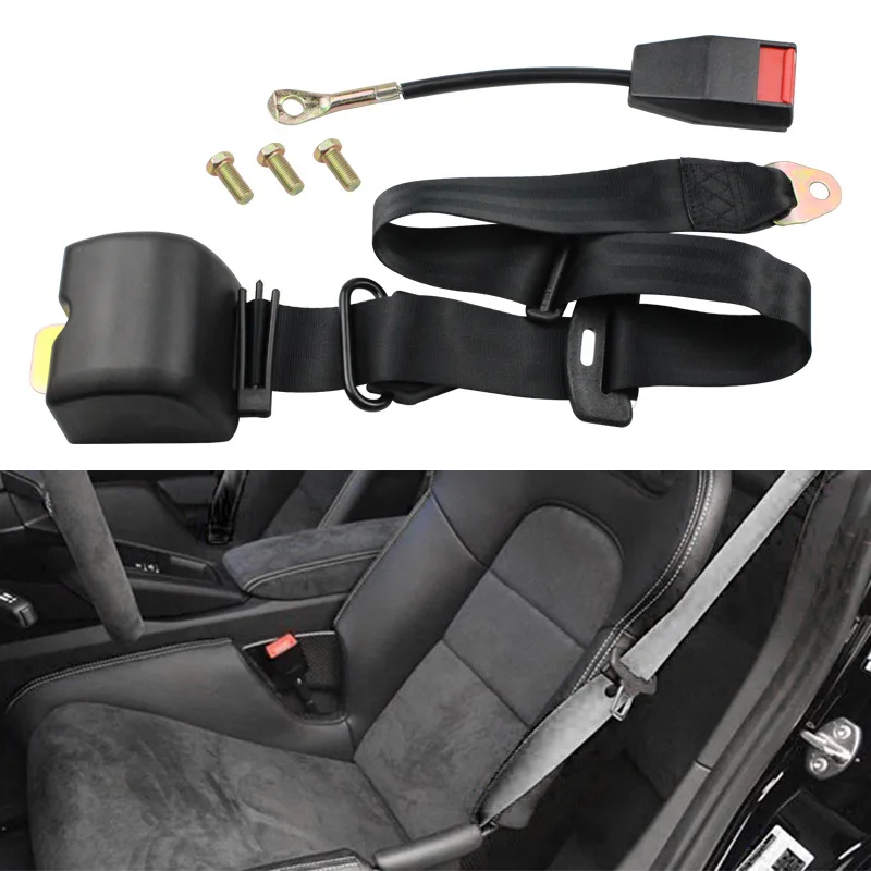Factory Price Fully Automatic 3-point Car Auto Retractable Seat Belt