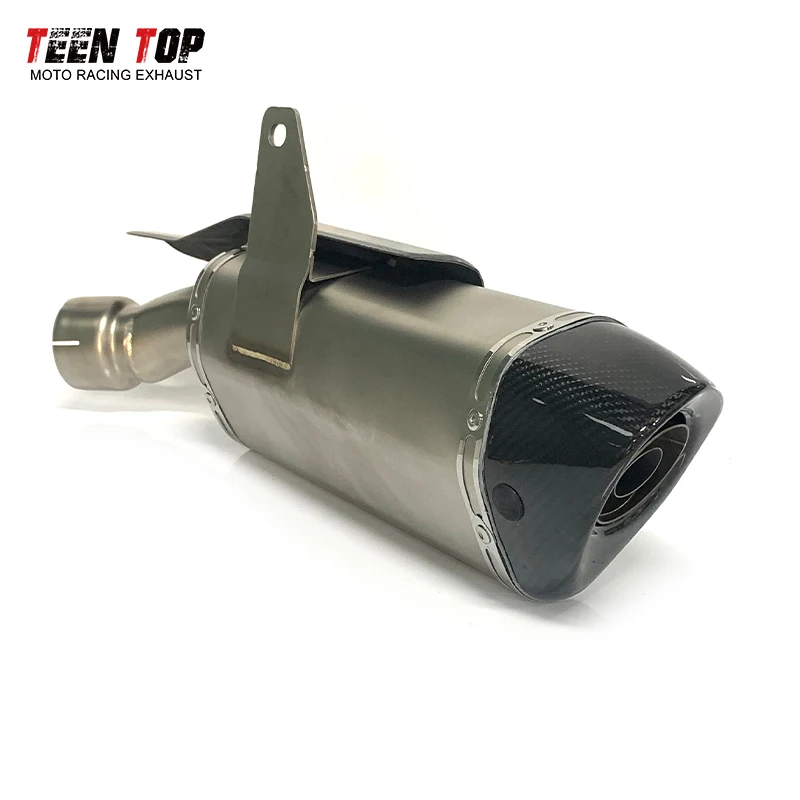 TM 2023+ Slip-on Exhaust for Kawasaki ZX4RR - 52mm Teen Top