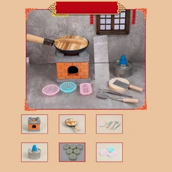 S155 китайский винтажный креативный детский кухонный набор популярный для ролевых игр из настоящего