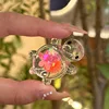 4.5cm sequined mini turtle - red