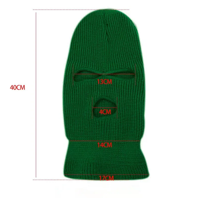 Wholesale Ski Mask Funny Winter Rapper Bandit Knitted Custom Embroidery ...