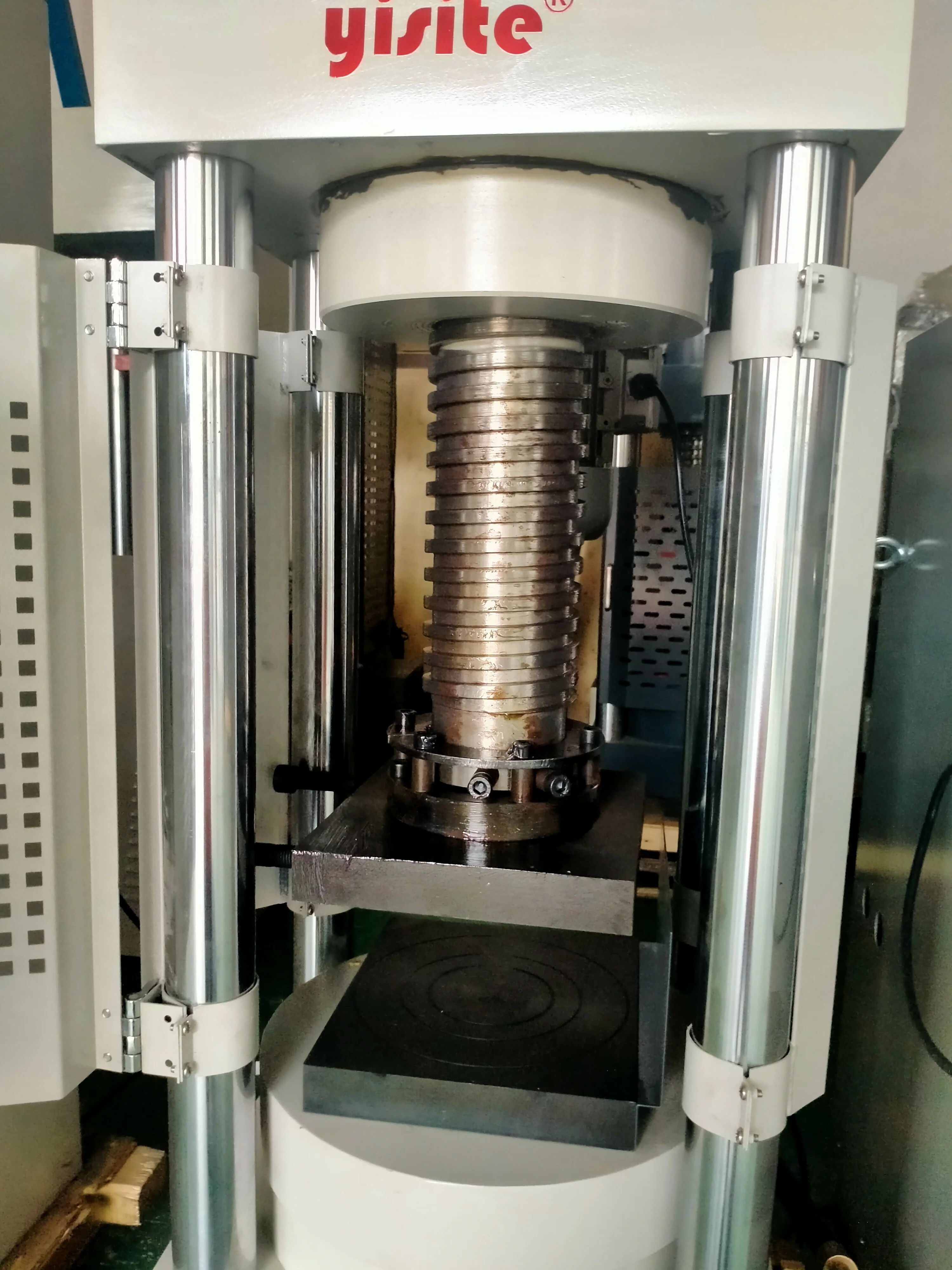 2000kn 200ton Concrete Brick Construction Material Equipment ...