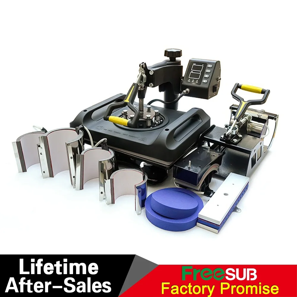 freesub p8001x split combo heat press