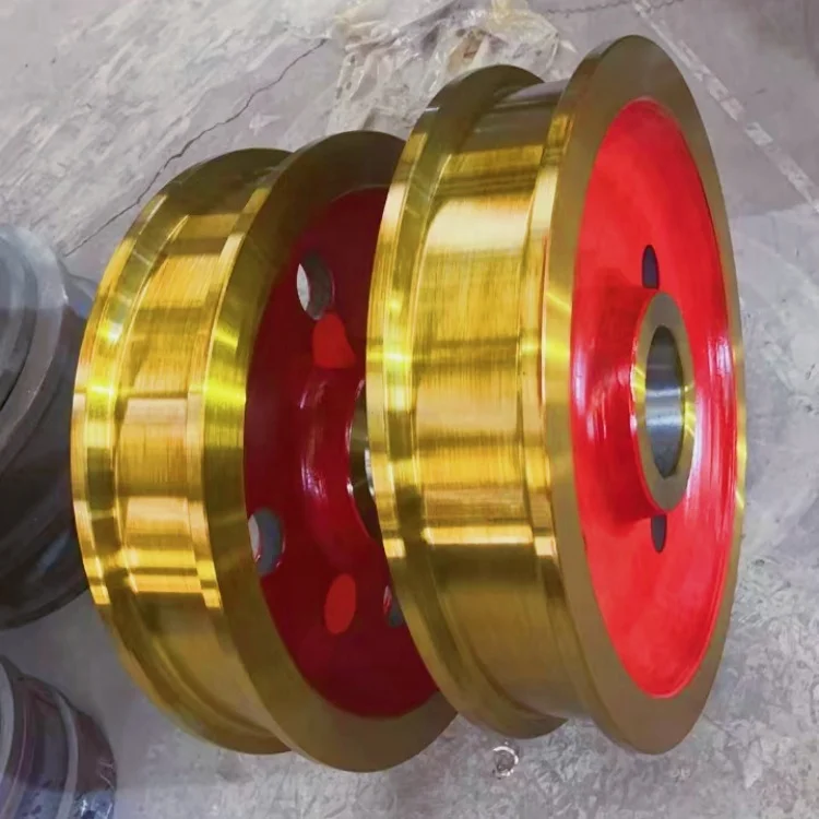 High Precision Wheel Forging Steel Wheels Overhead Crane and Crane Rail Wheel