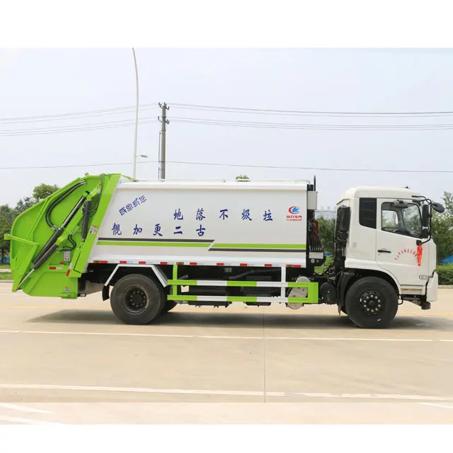 日本製新作 14トンのごみ収集トラック廃棄物収集車両販売、圧縮ごみ収集車 Buy Compressed Garbage Truck,14 Ton  Garbage Collection Truck,Dongfeng Garbage Truck Product