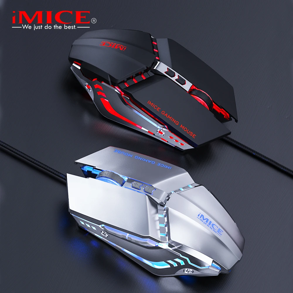 Skalk strateji öldürmek  Imice T80 Wired Metal Gaming Mouse 3200dpi Led - Buy Imice,Wired Mouse,Gaming  Mouse Product on Alibaba.com