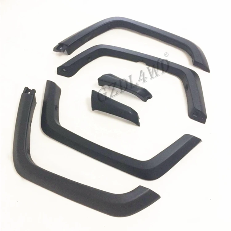 Short Version 70CM Rear Fender Flares for Land Cruiser 79 Series Single Cab Flares