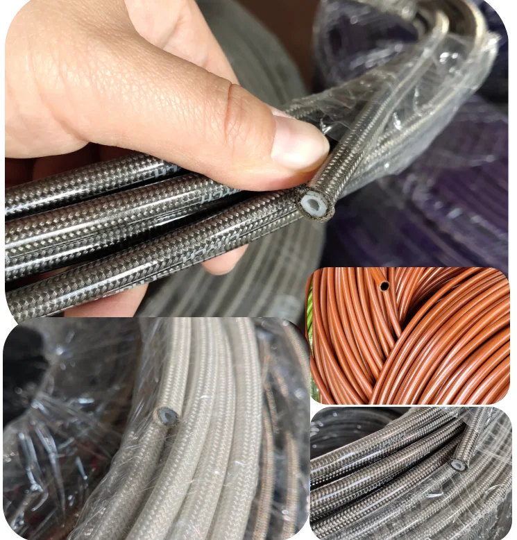 4AN Nylon/Steel Braided Billet Aluminum Hose Turbo Separator 7/16